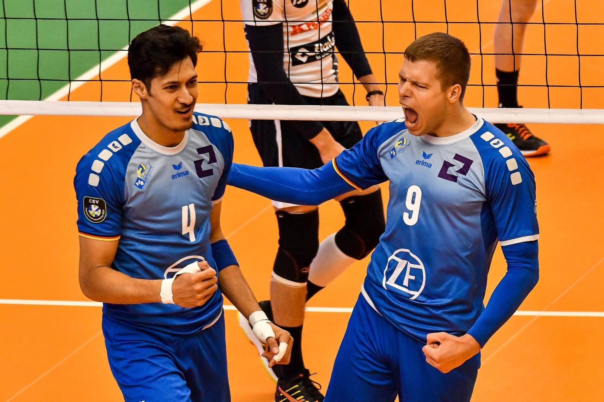 Der Suboptimalen Vorbereitung Getrotzt Volleyball Bundesligist VfB