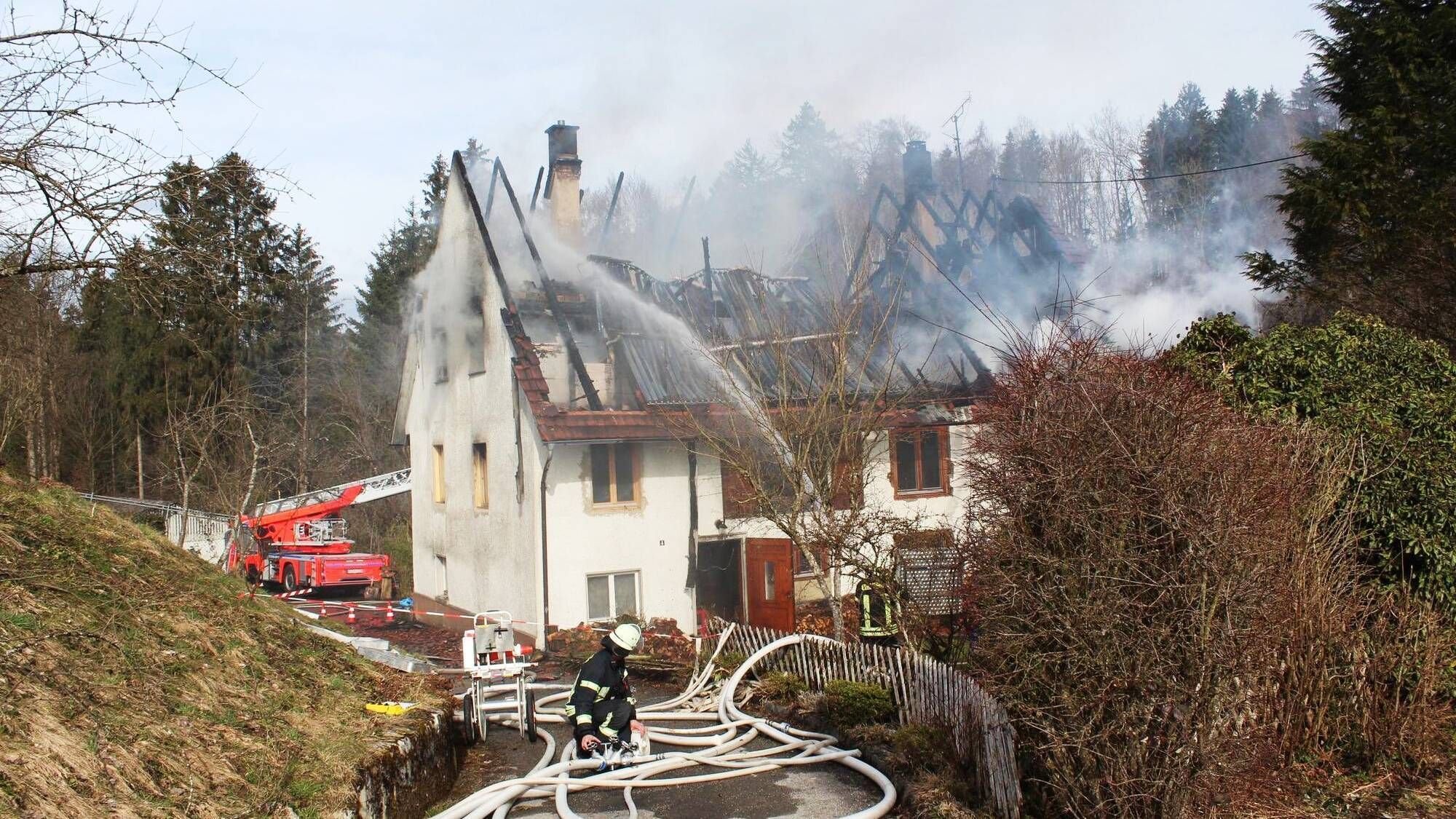 Haus In Der Ravensburger Weststadt Nach Dachstuhlbrand Unbewohnbar