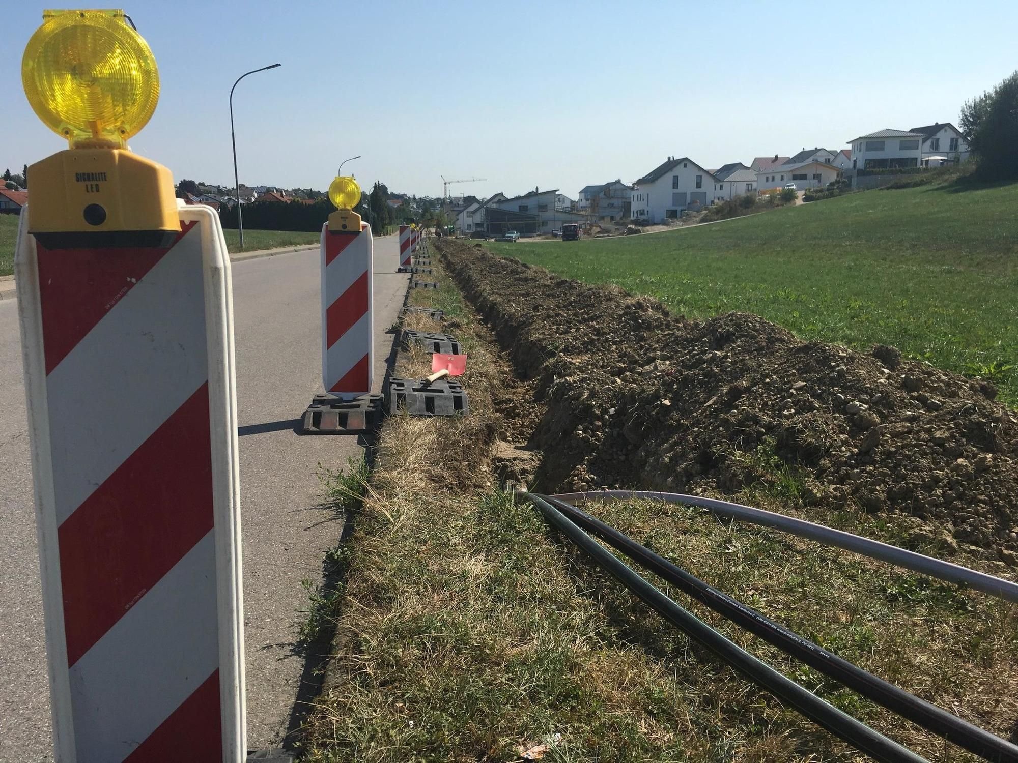 Glasfaserausbau In Pfingen Kommt Voran