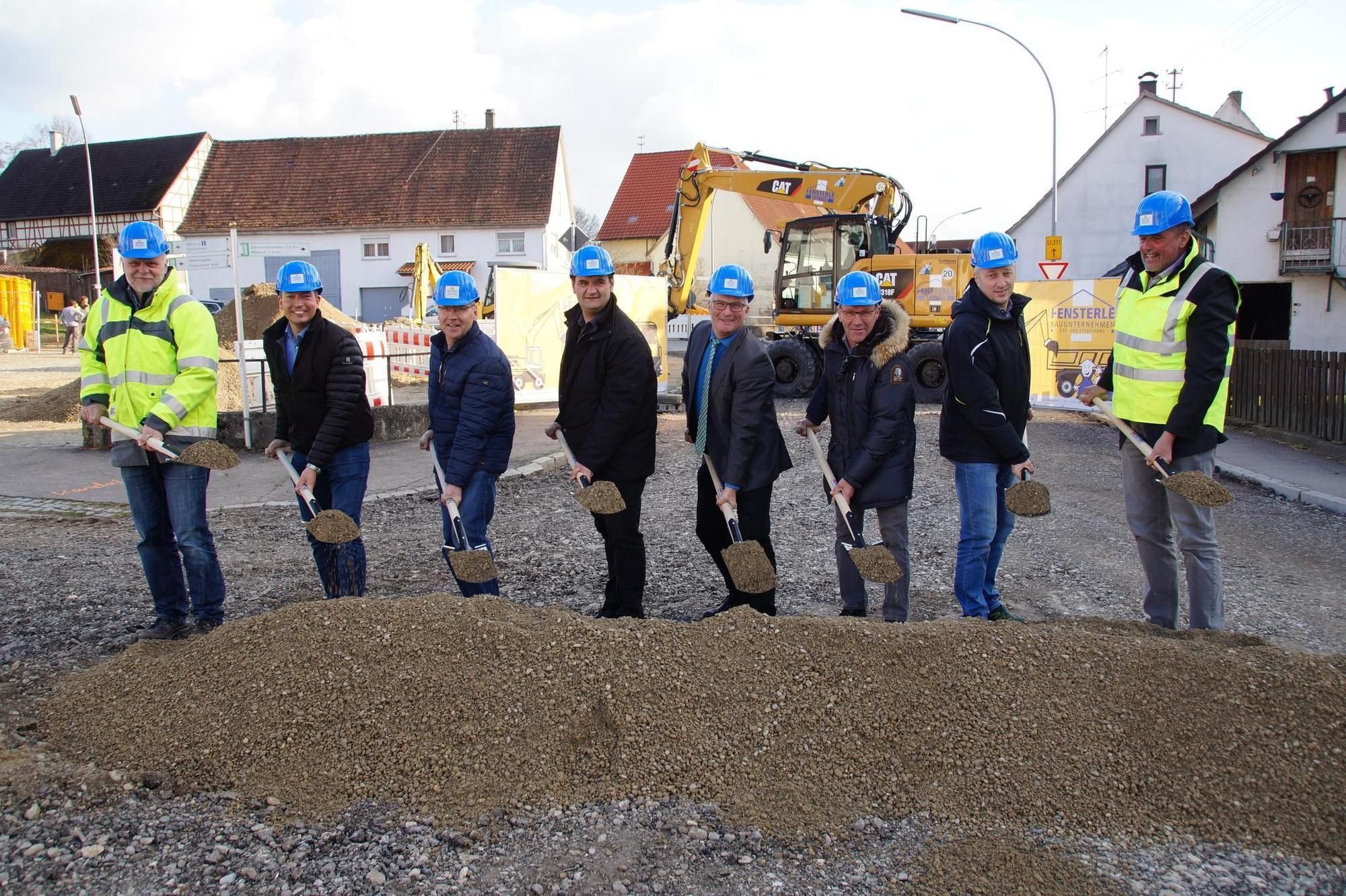 Neuer Kreisverkehr soll Ortsmitte verschönern