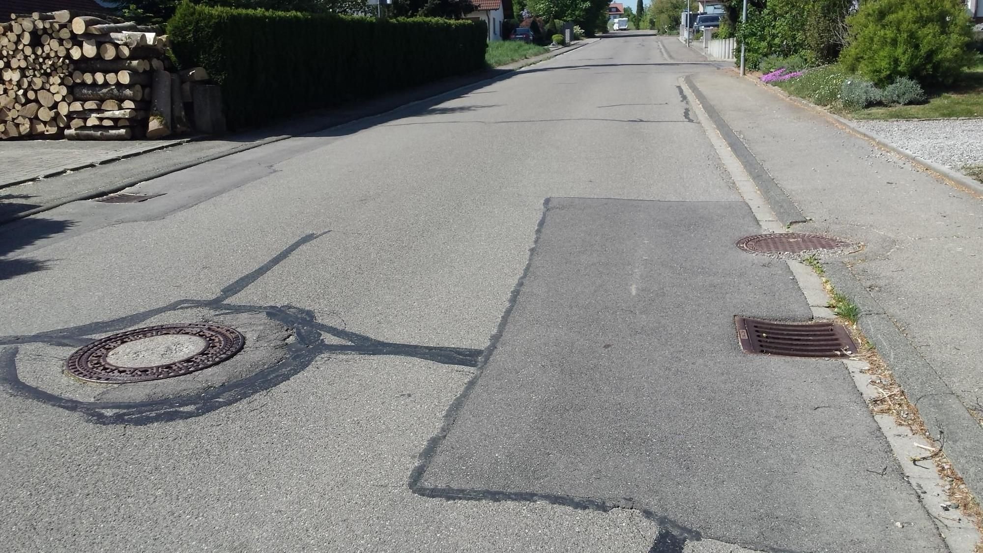 Sanierung der Eichenstraße beginnt am 4 Juni