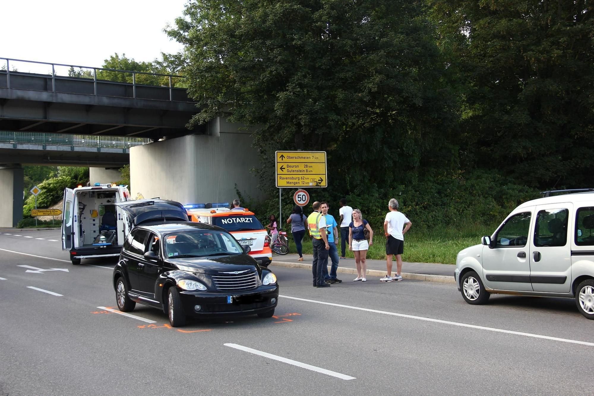 Auto Erfasst Vierj Hriges Kind