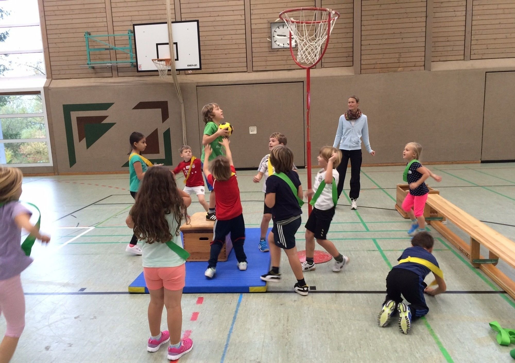 Grundschulaktionstag In Der Rotmoos Sporthalle