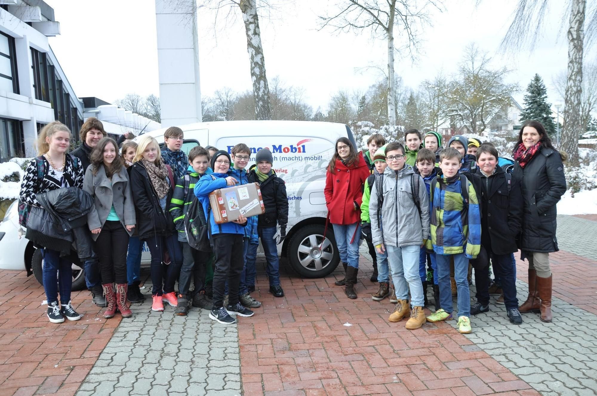 Das Francemobil Macht Halt An Der Ebr