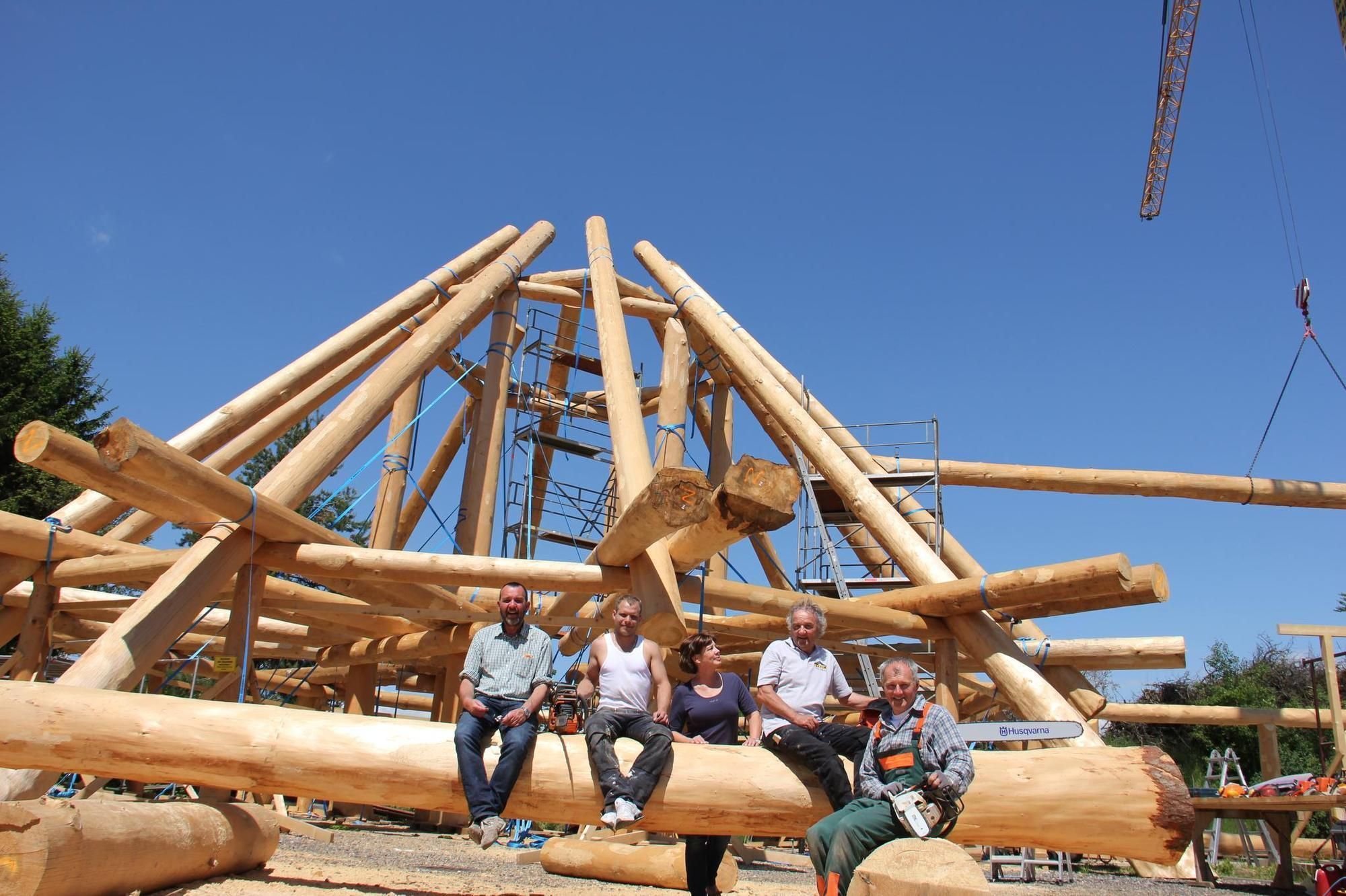 Wie Aus 180 Festmetern Holz Ein Lokal Entsteht