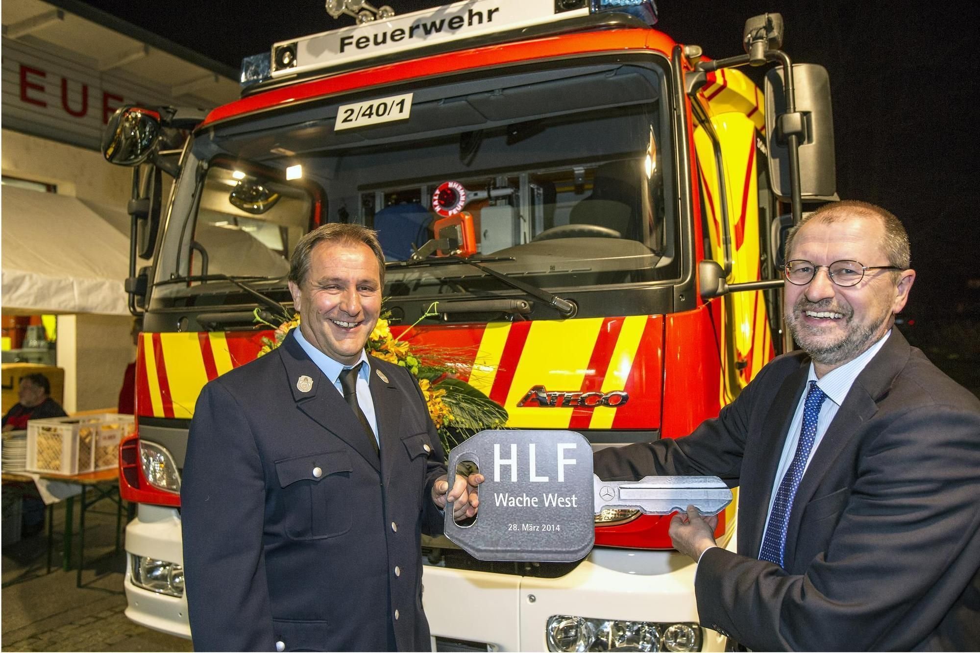 Feuerwehr nimmt neues Löschfahrzeug in Dienst