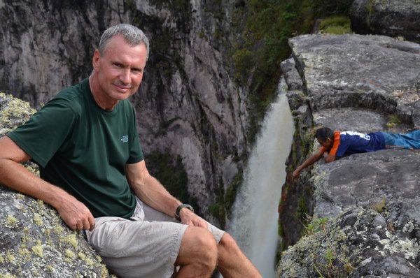 Der Markdorfer Reinhard Baumg Rtner Erklimmt Den H Chsten Wasserfall