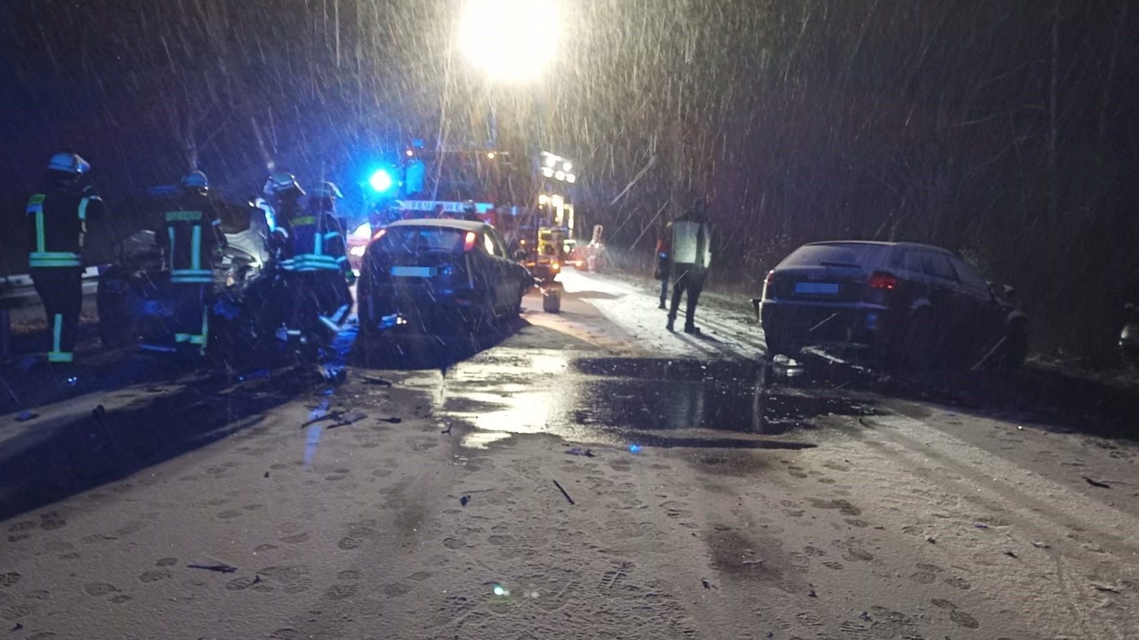 Unfall Mit Mehreren Fahrzeugen