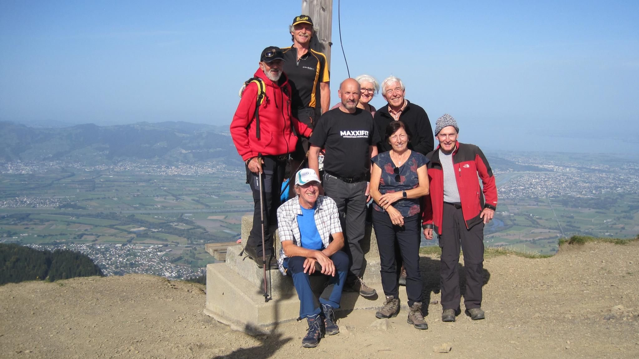 Bergtour der OG Wurmlingen des Schwäbischen Albvereins