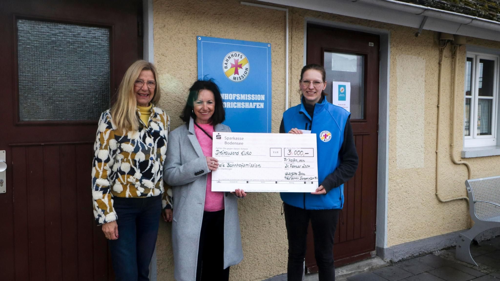 Soroptimist International Spenden An Bahnhofsmission