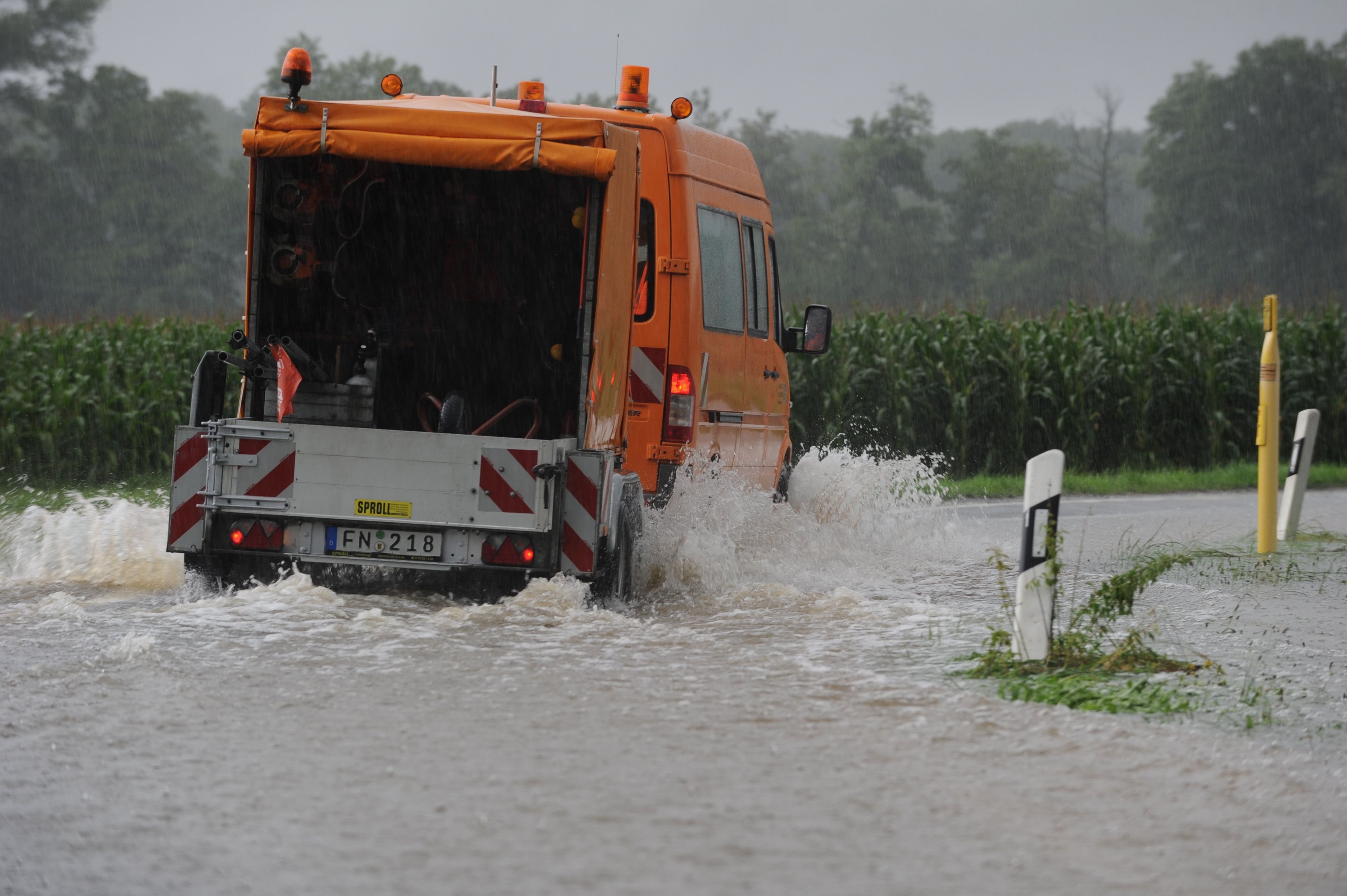 Unwetterwarnung: Dauerregen Im Südwesten