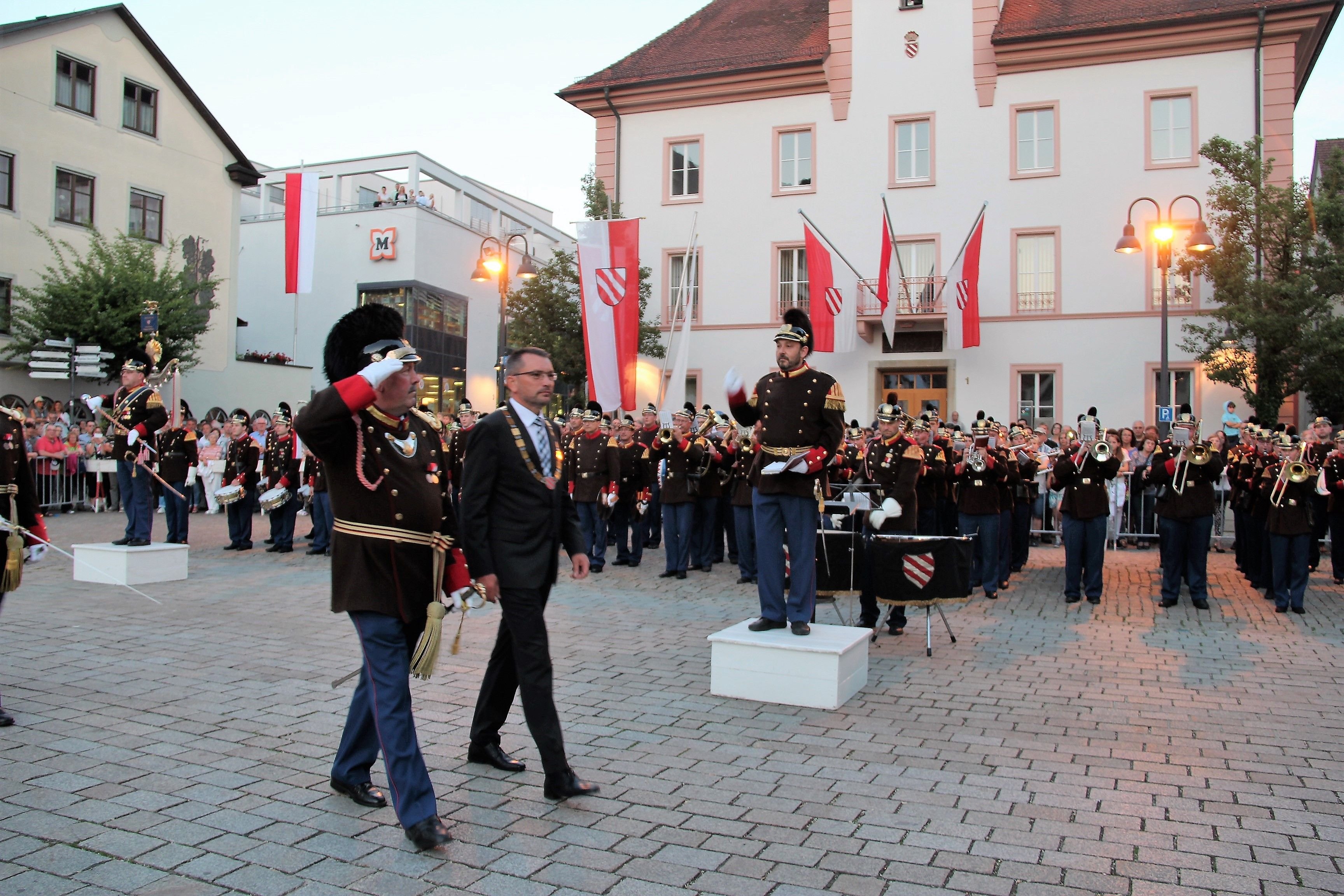 Der Große Zapfenstreich 2024 in Ehingen