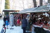 Der Weihnachtsmarkt auf der Ruine Hornstein.