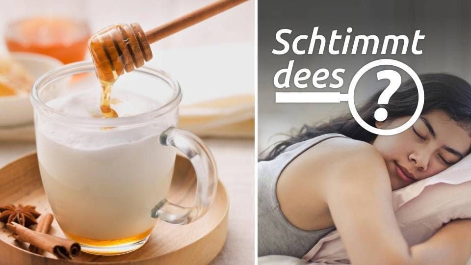 „Schtimmt dees?“: Hilft heiße Milch mit Honig wirklich beim Einschlafen?