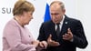 Merkel bereut Vertrauen in Russland als Gaslieferant nicht