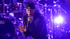Justin Bieber performt «Peaches» bei den 64. Grammy Awards.