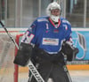  Goalie Nikita Manuilov war gegen Nürnberg der überragende Rückhalt des EV Ravensburg.