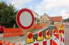   Die Baustelle des Einbahnrings in Frittlingen ruht derzeit. Bis Ende September oder Mitte Oktober soll das Projekt vollendet sein.