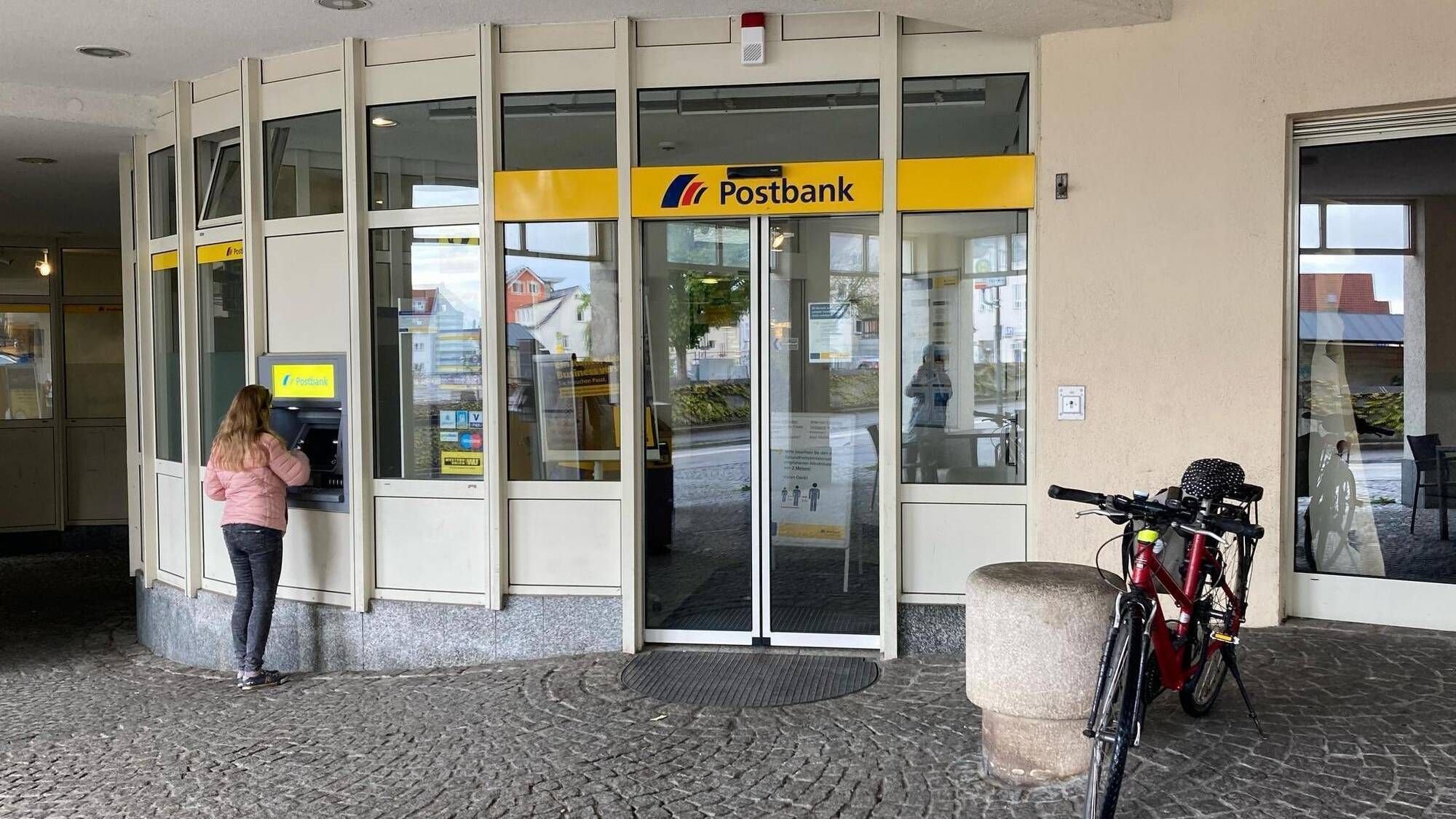 Die Postbank schließt ihre Filiale in Weingarten
