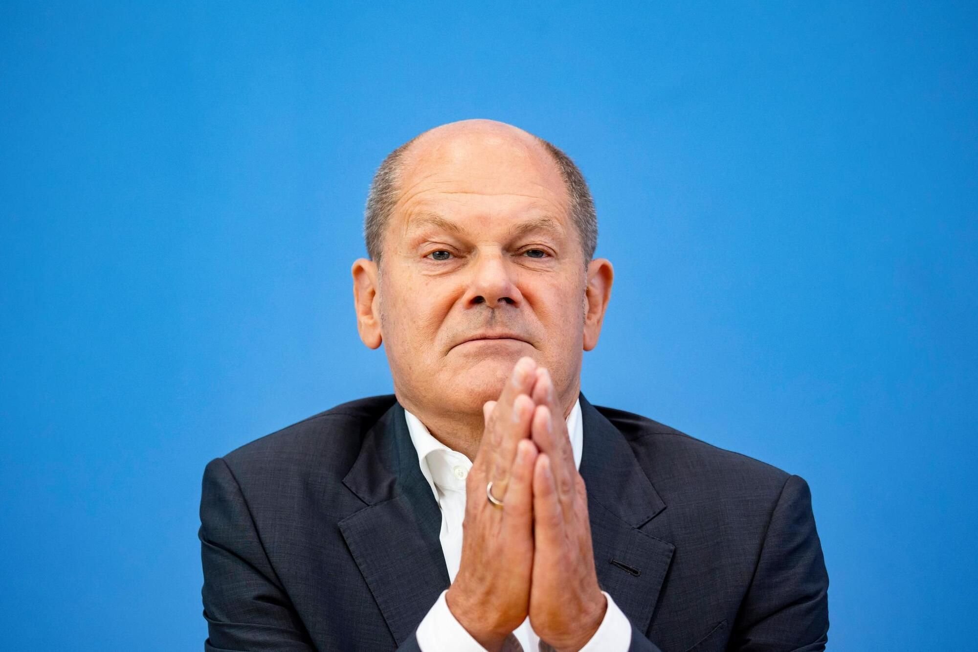 Scholz Beschwört Zusammenhalt