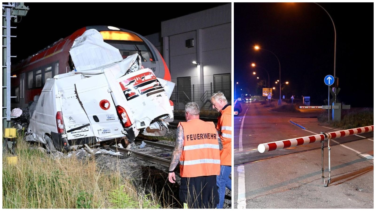Schwerer Bahnunfall in NeuUlm Wieso umfuhr der Mann die geschlossenen