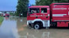  Die Feuerwehr Meckenbeuren ist am Montagabend wegen Hochwassers im Dauereinsatz.
