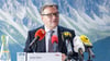 Günther Platter – hier bei einer Veranstaltung des Tiroler Tourismusverbands – regiert in Innsbruck mit schwarz-grüner Mehrheit. Nun hat er seinen Rückzug angekündigt.