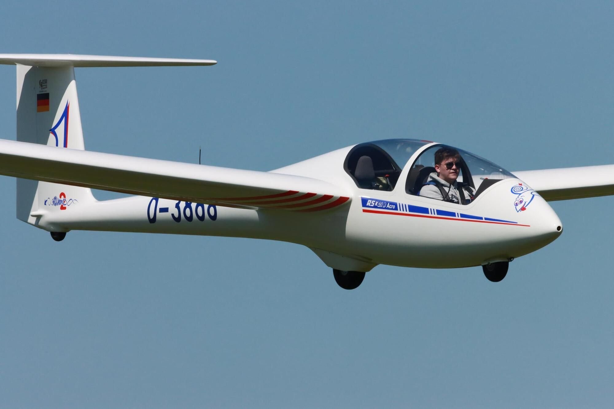 Kunstfluglehrgang am Flugplatz in Leibertingen