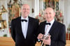  Hermann Ulmschneider (Trompete) und Gregor Simon (Orgel) geben an Fronleichnam ein Konzert in der Wallfahrtskirche Steinhausen.
