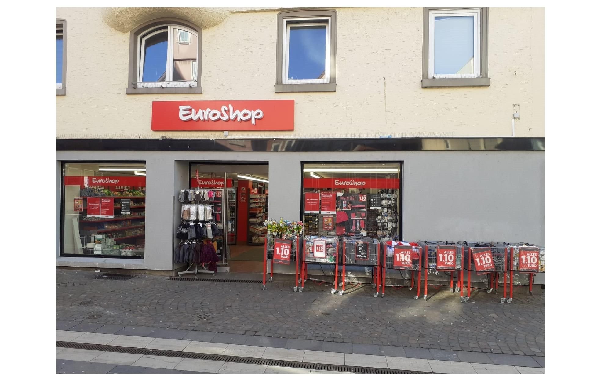 Schnäppchenladen Euro-Shop schließt Ende März