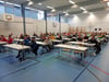 Rund 110 Vertreter aus 50 Fußballvereinen waren bei der Infoveranstaltung des Bezirks Riß in Achstetten vor Ort.