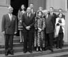  Juan Carlos (Dritter von links) kam im Jahr 2000 zum 60. Geburtstag von Diane Herzogin von Württemberg (zwischen Juan Carlos und ihrem Mann Herzog Carl) nach Altshausen. Im Hintergrund: Friedrich Herzog von Württemberg.