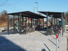  Im Bereich des Bahnhofs wurden weitere Fahrrad-Stellplätze geschaffen.
