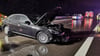 Glatte Straße und zu schnell gefahren: Drei Autos bauen Unfall zwischen Lindau und Sigmarszell