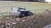 In diesem VW kommt am Dienstagmorgen ein 79-Jähriger nach einem Frontalzusammenstoß mit einem Auflieger zwischen Bad Saulgau und Haid ums Leben.