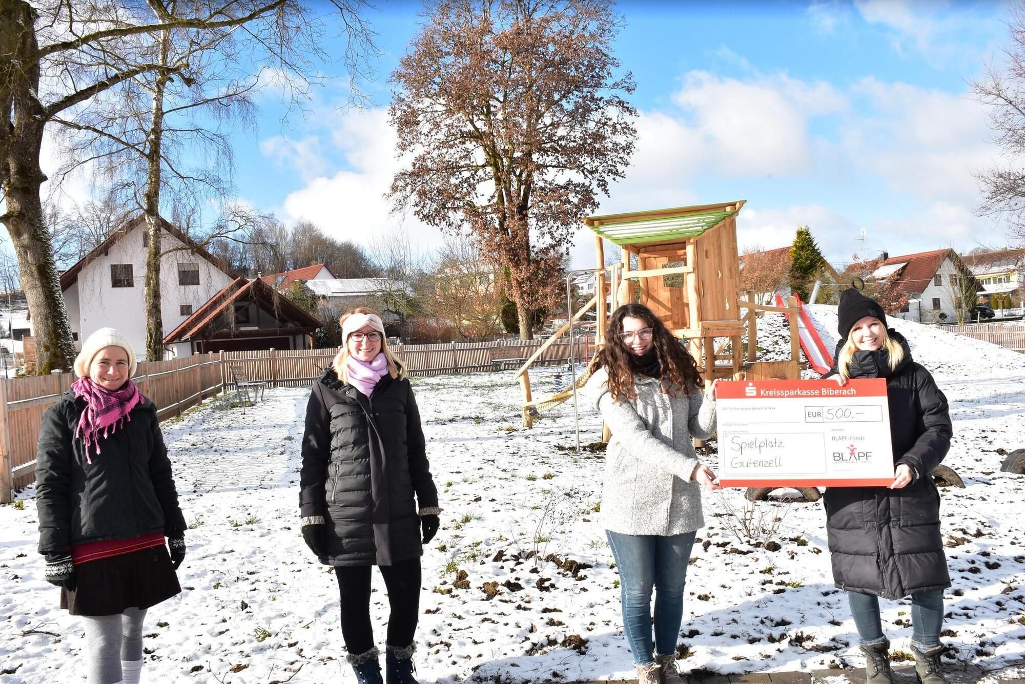 „Blapf“- Fonds Unterstützt Spielplatz In Gutenzell