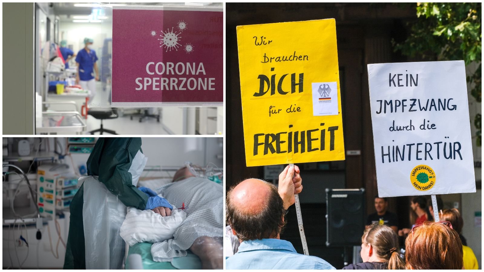 Egal Ob Geimpft Oder Nicht Sprüche Gespaltenes Deutschland: Geimpft sein oder nicht geimpft sein, das ist