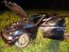  Der BMW eines 18-jährigen Fahrers hat sich nach einem Unfall bei Gutenstein mehrfach überschlagen.