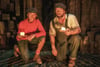 Suchen das Abenteuer: Henning Baum (rechts) als Lokführer Lukas und Solomon Gordon als Jim Knopf.