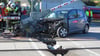 Bei einem Unfall in Gutmadingen hat ein Zug die komplette Motoranlage eines Autos abgerissen.