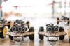 Bereit für den Einsatz: Die ET1-Roboter wurde an der RWU entwickelt und gebaut, damit Studierende ihre Laboraufgaben zu Hause bearbeiten können.