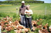  Martin und Lisa Ramsperger betreiben das Hühnermobil seit fünf Jahren – doch so etwas wie kürzlich, ist ihnen noch nie passiert, sagen sie.