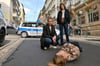 Anna Schneider (Milena Tscharntke) ist auf offener Straße tot zusammengebrochen, Leo Winkler (Cornelia Gröschel, links) und Karin Gorniak (Karin Hanczewski) ermitteln.
