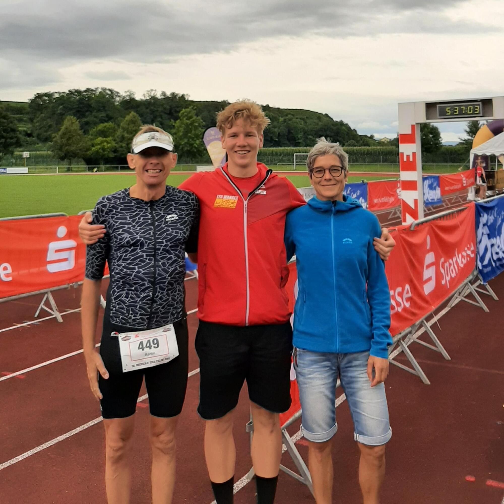 Jannik Stoll stellt einen Streckenrekord auf