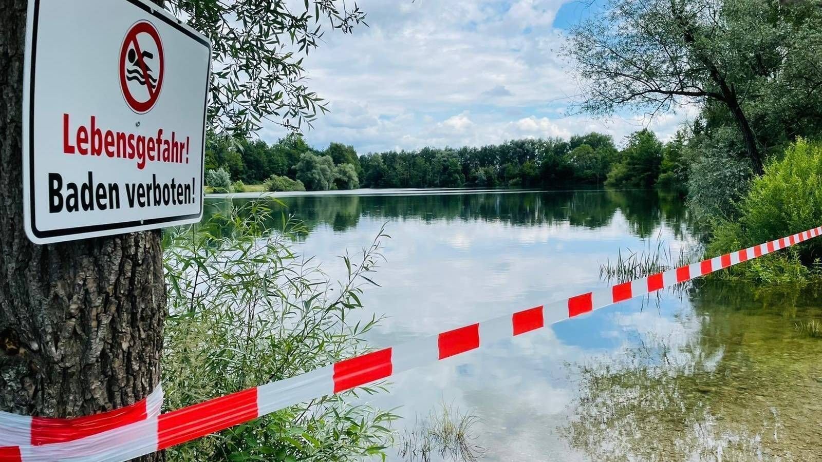 Lebensgefahr am Badesee Ersingen