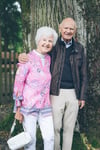  60 Jahre glücklich verheiratet: Trotzdem müssen Hannelore und Roland Müller ihre diamantene Hochzeit getrennt verbringen. Das Foto entstand beim 80. Geburtstag von Hannelore Müller vor zwei Jahren.