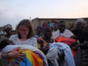  Katharina Tiefes (links) engagiert sich für Frauen in Ruanda.