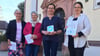  25 Jahre Ambulante Hospizgruppe Trossingen: (von links) Ruth Hauser, Brigitte Heinrich, Einsatzleiterin Kerstin Kunke und Pfarrerin Gabriele Großbach.