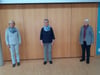 Die Verantwortlichen der Hospizgruppe Lydia Müller (l.) und Agnes Ohmann mit Renate Steur (r.), die sich nach fast 30 Jahren zurückzieht.