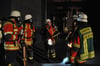 60 Feuerwehrleute aus der Gemeinde Mietingen probten jüngst in Baltringen den Ernstfall.